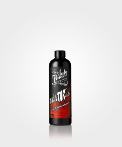 O removedor de alcatrão Auto Finesse ObliTARate é uma fórmula forte e à base de solvente que dissolve rapidamente a contaminação em contato. Por favor, note: o esguicho não está incluído com este produto.