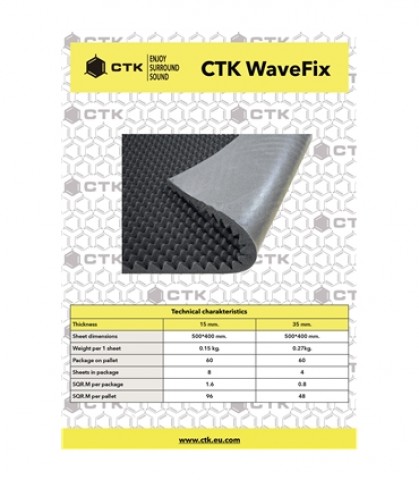 CTK WaveFix 15mm 8 Unidades