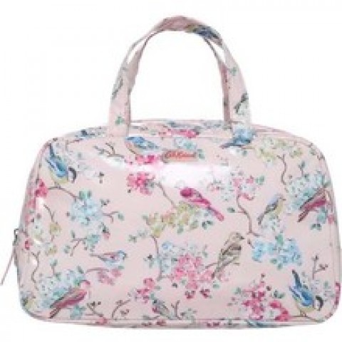NECESSAIRE CATH KIDSTON C/PEGAS BLOS. BIRDS ROSA